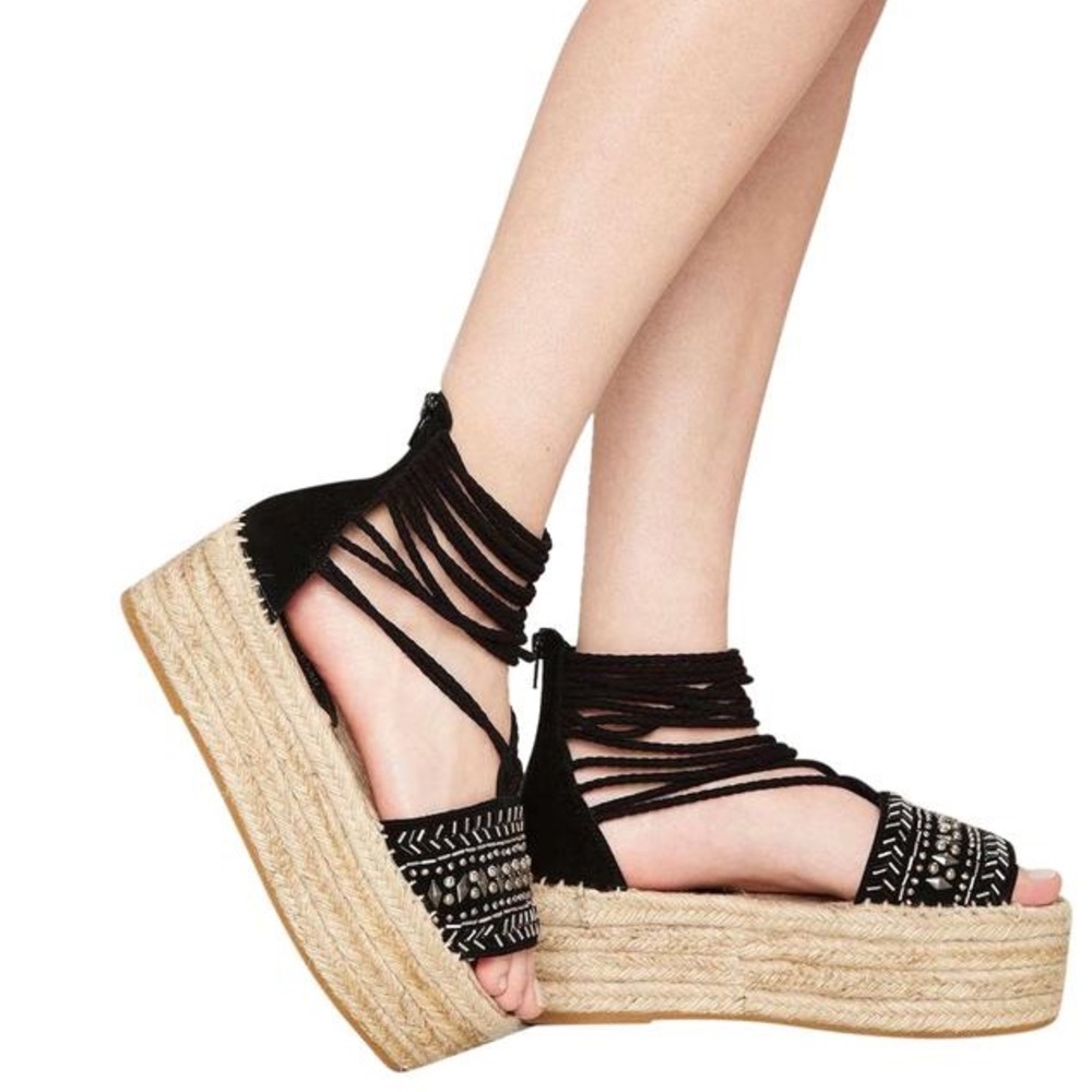 REDUCED‼️ J. Campbell Termino Platform Espadrilles